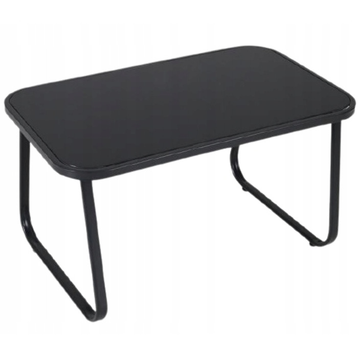 Комплект садових меблів зі штучного ротанга ZD Trading Lato, чорний, 4 предмети