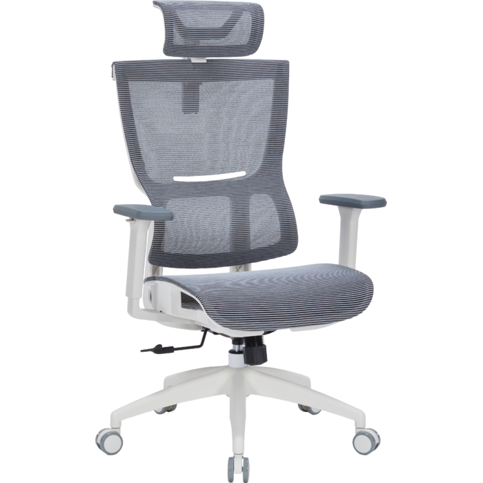 Крісло офісне OfficePro Elegant OC660-W-DG-DG