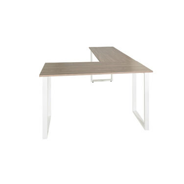 Робочий стіл WORKSPACE BASIC I 165 x 120 см сірий / білий hjh OFFICE