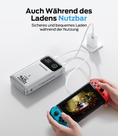 Power Bank MOVESPEED 145W 25000mAh з 3 USB-портами, PD 3.1, Digital Display - для ноутбуків, iPhone, Galaxy, iPad