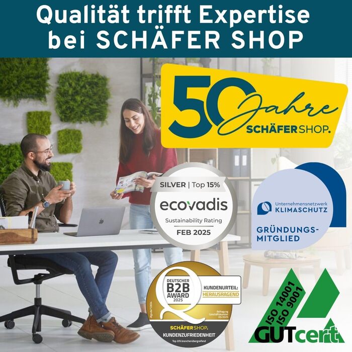 Офісне крісло SCHÄFER Shop Pure SSI Proline P1 з синхромеханікою, підлокітниками та підтримкою попереку, для здоров'я спини