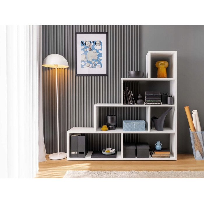 Стелаж Meble Wójcik Zak 148 x 148 x 32,5 см, білий