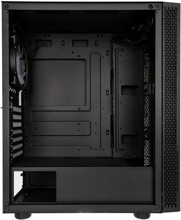 Корпус для ПК Kolink Void Rift Midi Tower з ARGB-підсвіткою, скляна панель, вертикальне встановлення GPU, ігровий, загартоване скло, для ATX