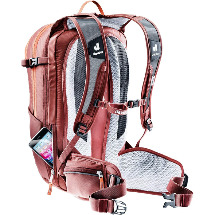 Жіночий велосипедний рюкзак Deuter Compact EXP 12 SL, 12 л, сієнна-червоний, для спорту і подорожей