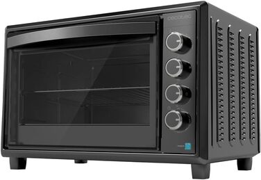 Конвекційна піч Cecotec 46 літрів Bake&Toast 4600 White Gyro. 2000 Вт, внутрішнє освітлення, 12 функцій, до 230°C, подвійне скло, з поворотним шампуром, білий (чорний, 60 л | 2200 Вт)