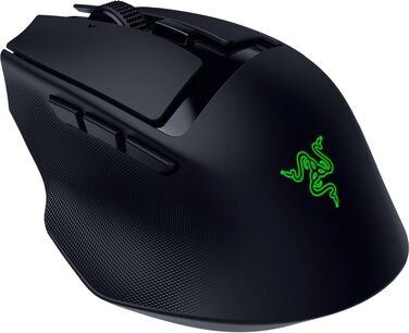 Бездротова ігрова миша Razer Basilisk Mobile AI Prompt Master, сенсор Focus X 18K, три режими підключення, перемикачі Gen-3, чорна