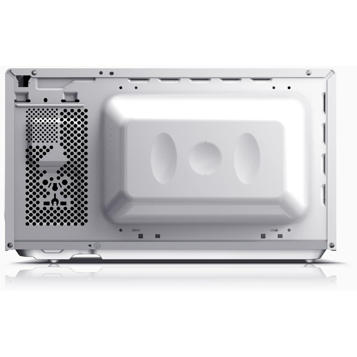 Мікрохвильова піч SHARP MS01E-C, 800 Вт, 5 режимів, функція розморожування, 440x258x344 мм, кристально-біла