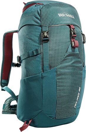 Рюкзак для походів Tatonka Hike Pack 22 л з вентиляцією спини та дощовиком, легкий і зручний туристичний рюкзак бірюзовий