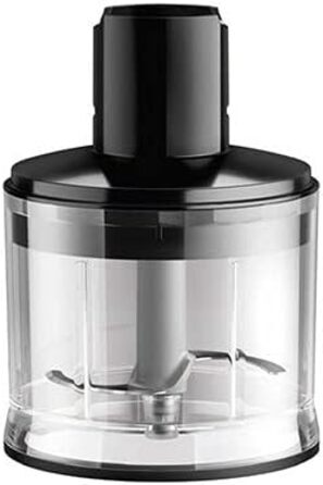 Блендер Braun MultiQuick 7 MQ 7045X, 1000 Вт, чорний + подрібнювач MQS 230 BK, 500 мл, EasyClick Plus, BPA-free, для MultiQuick 7/9