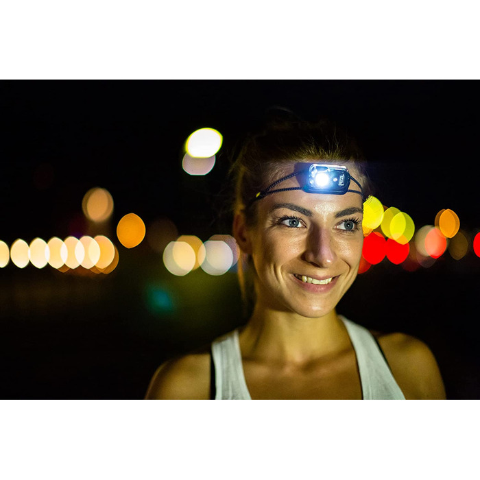 Налобний ліхтар PETZL Bindi, чорний, універсальний розмір