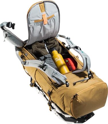 Жіночий туристичний рюкзак Deuter Rise 32+8 SL для снігоступів, 32+8 л, карамельний