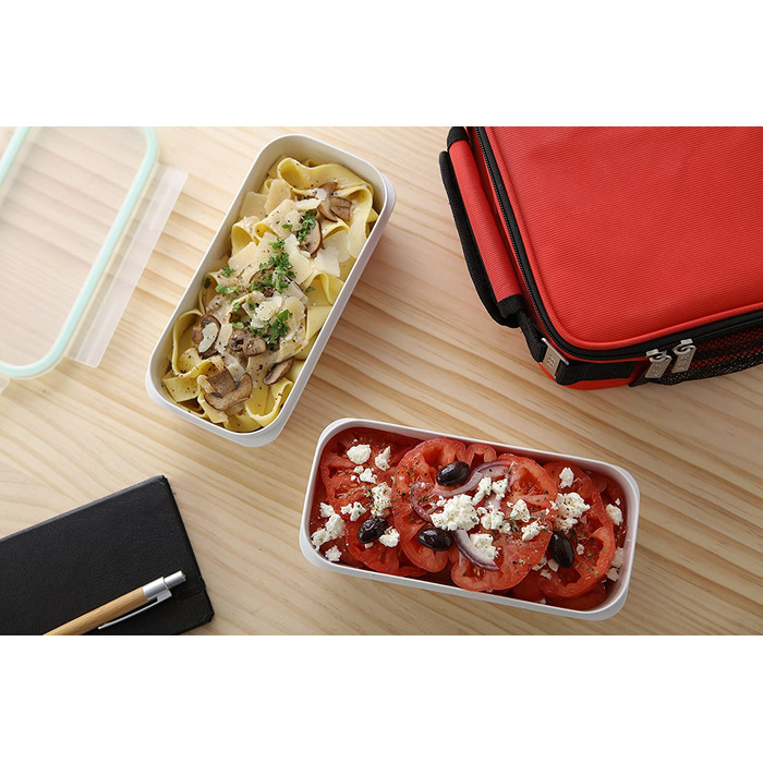 Термосумка Tatay Urban Food Premium 4,7 л з 2 контейнерами 0,75 л, BPA Free, червона, жорсткий корпус