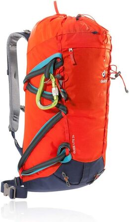 Рюкзак deuter Guide Lite 24 л унісекс, для походів, папайя-синій