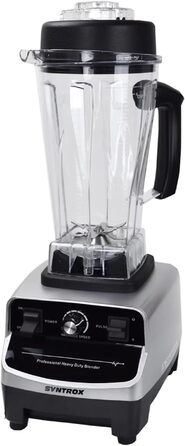 Потужний кухонний блендер Syntrox 1500 Вт, 2 л, LCD-дисплей, BPA-free, для смузі та коктейлів
