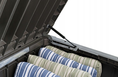 Садова скриня Keter Rockwood Storage Box 570 л, кремова