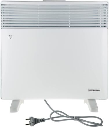 Електричний конвектор Thermoval 1000W для обігріву стіновий