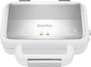 Сендвічниця Breville DuraCeramic з глибокими пластинами для 2 тостів, антипригарне покриття