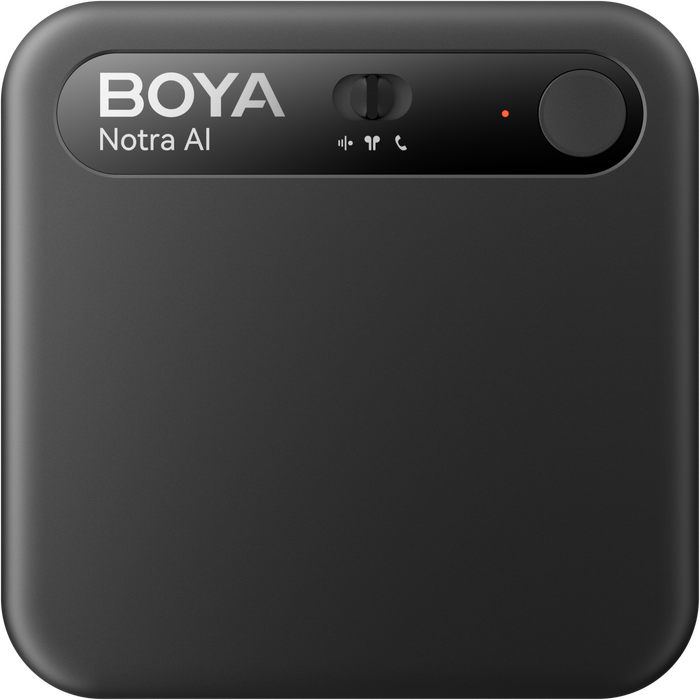 Диктофон з штучним інтелектом Boya Notra Black