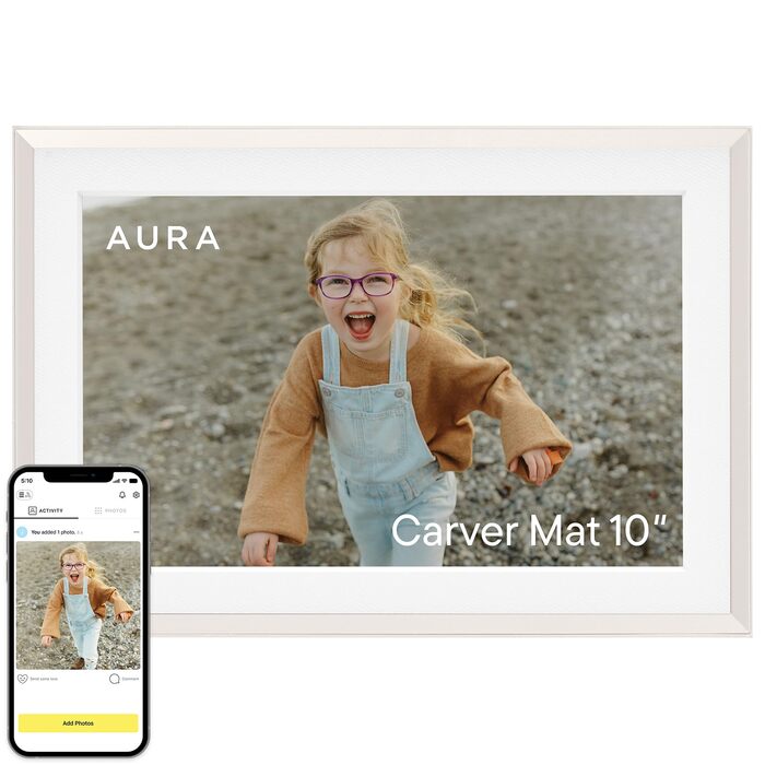 Цифрова фоторамка Aura Carver 10.1