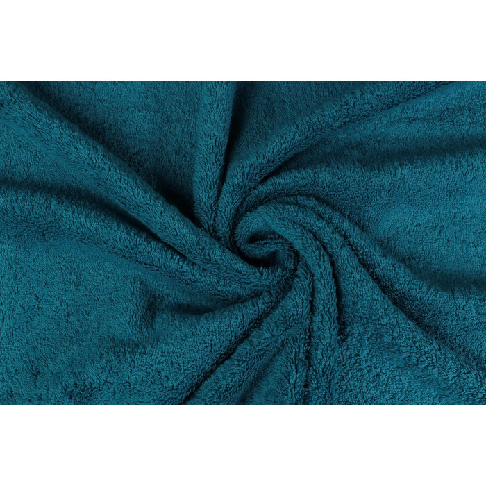 Набір банних рушників Phlox, 4 шт., 100% бавовна, 70x140 см, бірюзові, 600 г/м², м'які, сертифікат Oeko-Tex