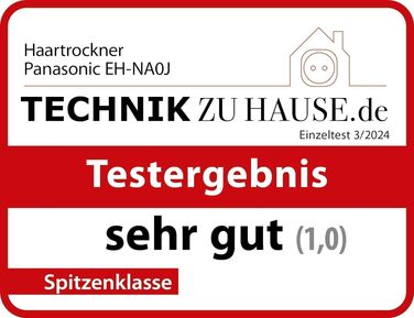 Фен для волосся Panasonic EH-NA0J-N825 nanoe™ MOISTURE+ & Mineral, 1600 Вт, з дифузором та концентратором, чорний