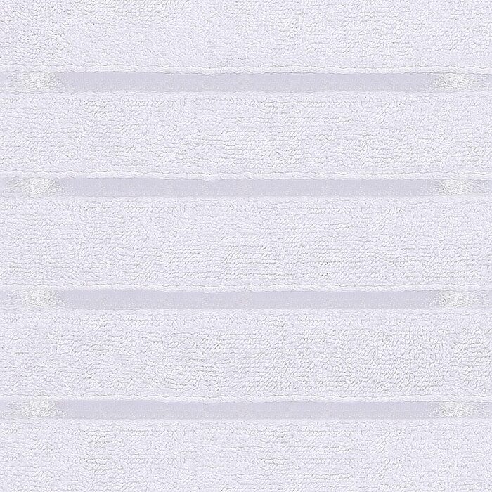 Набір рушників Utopia Towels 8 шт. з петелькою, 97% бавовна, високої якості, швидковисихаючі, 2 банних, 2 для рук, 4 для обличчя, білі