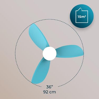 Стельовий вентилятор Cecotec EnergySilence Aero 3050 Pink 36
