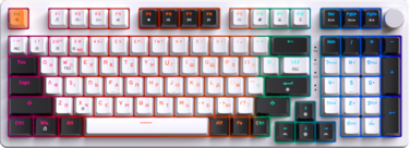 Дротова механічна клавіатура GamePro MK170W (Red) з Hot-Swap RGB White