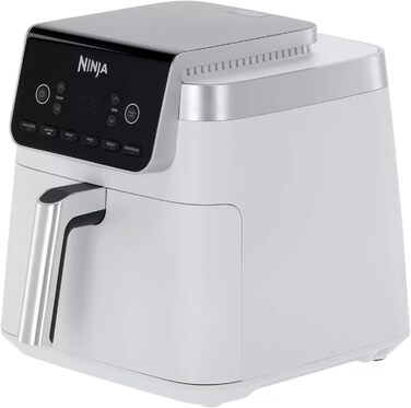 Аерофритюрниця Ninja Max Pro 6-in-1 Airfryer, 6.2 л, біла — багатофункціональна електрична фритюрниця без олії