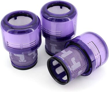 Миючий фільтр DingGreat V11/V15 для пилососа Dyson, 3 шт, змінний фільтр для Dyson V15, V11, SV14, SV22 Cyclone Animal Absolute Total Clean, сумісний з DY-970013-02