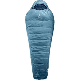 Спальний мішок deuter Orbit +5° EL для туризму, синтетичний, збільшений розмір