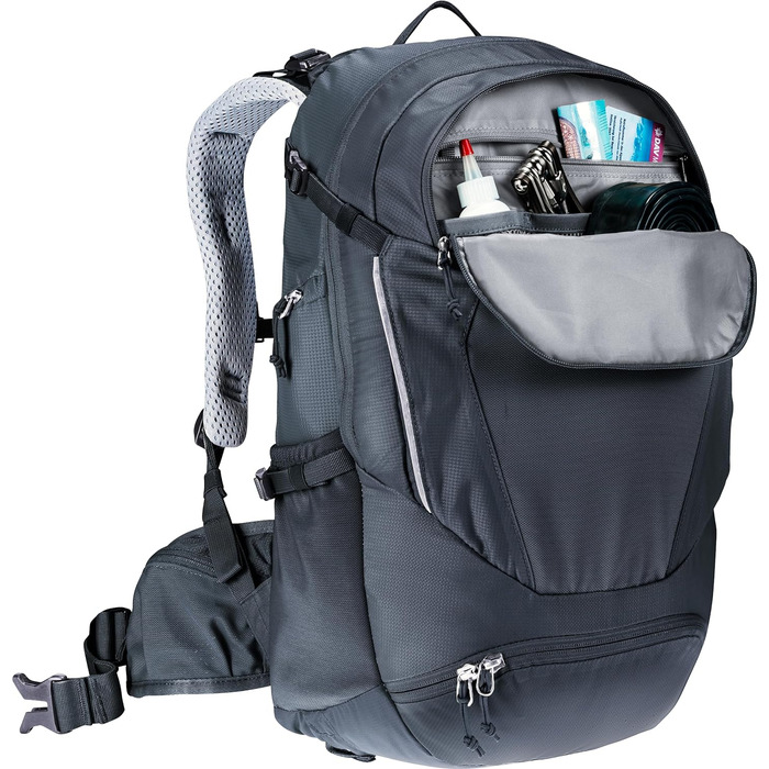 Жіночий велосипедний рюкзак deuter Trans Alpine 22 SL, 22 л, чорний, модель 2024