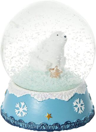Снігова куля з білим ведмедем Mousehouse Gifts – новорічна декорація
