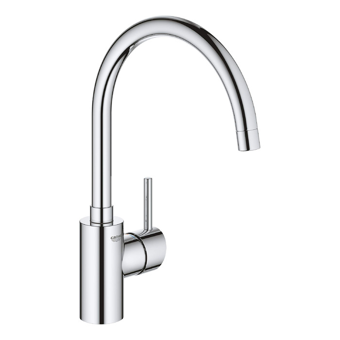 Змішувач кухонний GROHE Concetto з висувним душем, поворотний 360°, хром - 31483002