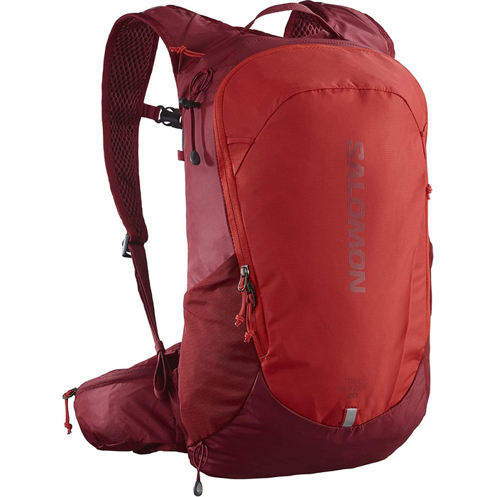 Рюкзак Salomon Trailblazer 20 л унісекс для туризму, легкий, зручний, універсальний, помаранчево-червоний