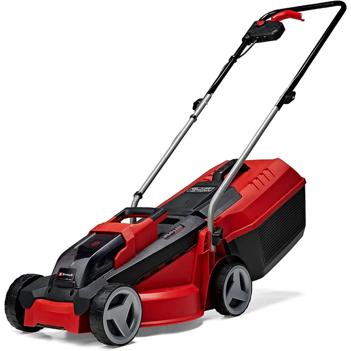 Акумуляторний газонокосарка Einhell City GE-CM 18/30 Li-Solo Power X-Change (18 В, 30 см, Brushless, 25 л, 30-70 мм)
