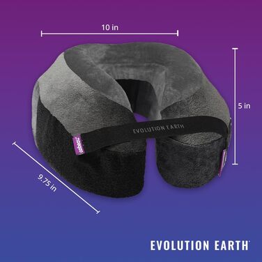 Подушка для шиї Cabeau Evolution Earth 25 см, Fire, дорожня ортопедична