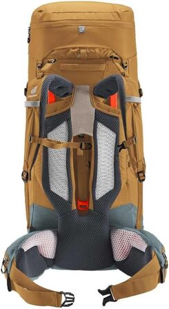 Рюкзак для трекінгу Deuter Aircontact Core 50+10 л, мигдальний-бірюзовий