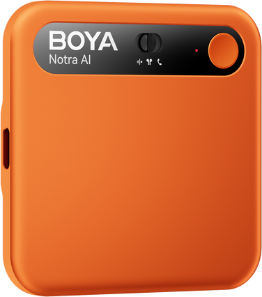 Диктофон з штучним інтелектом Boya Notra Cosmic Orange