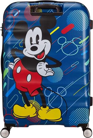 Валіза American Tourister Wavebreaker Disney Spinner 77 см 96 л Міккі Маус мультиколор