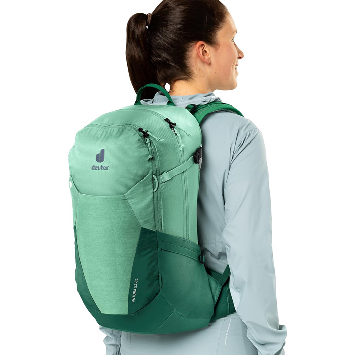 Жіночий туристичний рюкзак deuter Futura 21 SL, 21 л, м'ятно-зелений