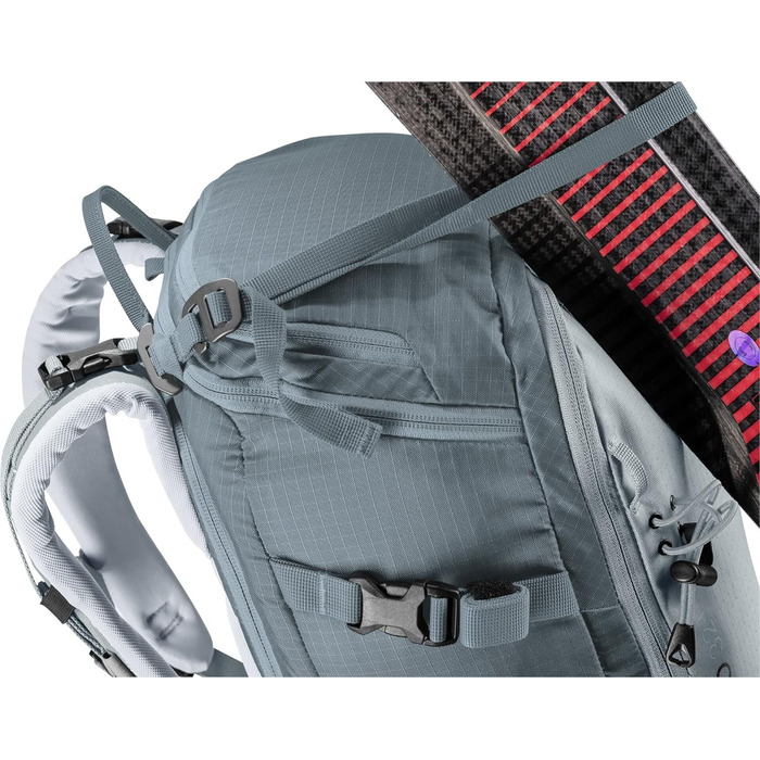 Жіночий туристичний рюкзак Deuter Freerider Pro 32+10 л, для лижних турів, сірий