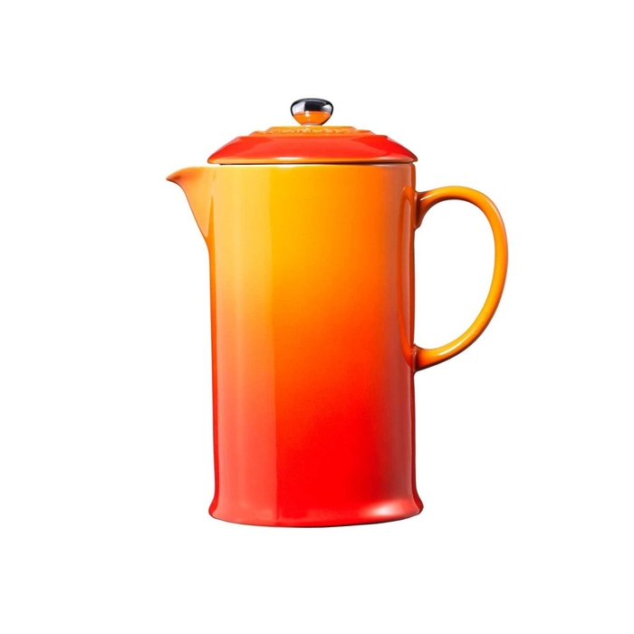 Френч-прес 0,8 л, апельсин Le Creuset
