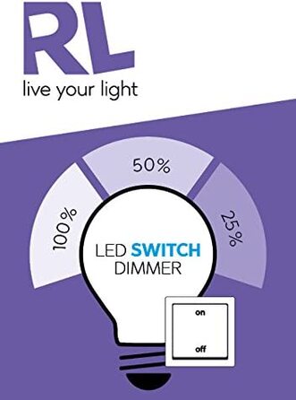 Настільна лампа Reality Leuchten Queen 2.5 Вт, інтегрований LED, матовий нікель, 15x15x24 см, енергоефективність A+