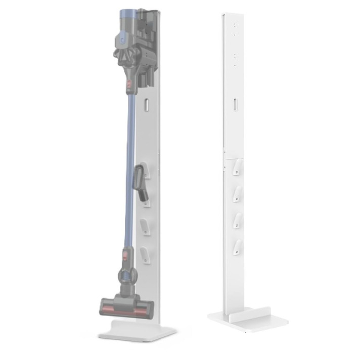Стійка для пилососа Dyson Gen5, V15, V12, V11, V10, V8, V7, V6 - універсальний тримач для підлоги (білий)