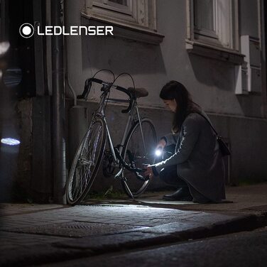 Ліхтар-брелок Ledlenser K4R, 120 люмен, 25 м, акумуляторний, USB зарядка, сірий