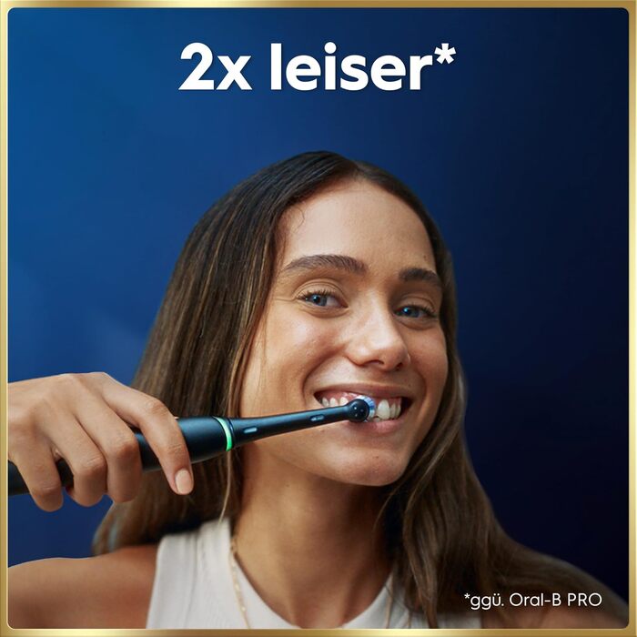 Електрична зубна щітка Oral-B iO Series 9, Sapphire Blue (чорний/синій), магнітний привод, преміум-якість