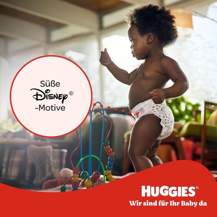 Підгузки-трусики Huggies Pants Disney, розмір 4, 120 шт. (4х30), щомісячний набір