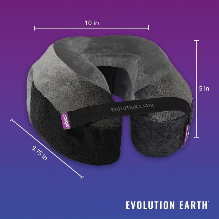 Подушка для шиї Cabeau Evolution Earth 25 см, Fire, дорожня ортопедична