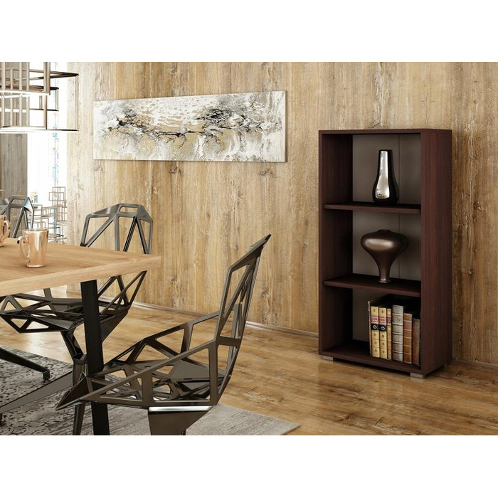 Стелаж Matkam 60 x 120 x 30 см, колір венге